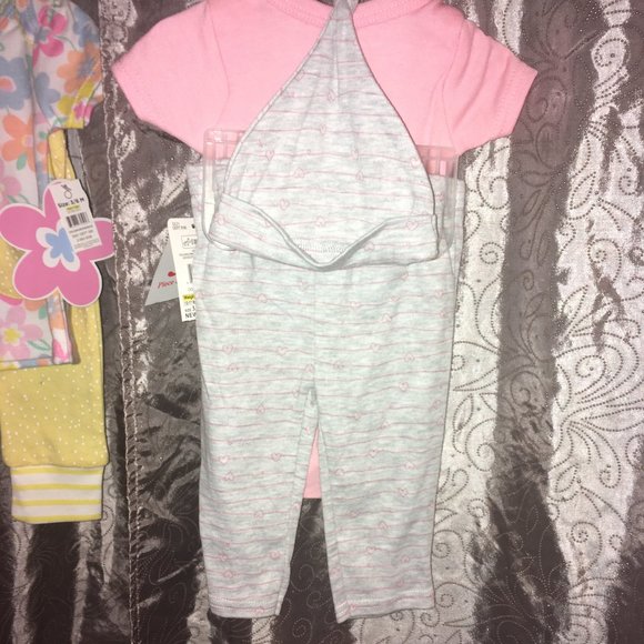 2 sets of 3 pc. Outfit Size 3-6mo. NWT - Picture 5 of 9